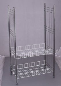 FIRST HORSE Estante de Almacenamiento de Vajilla Desmontable de 4 Niveles, Organizador de Vajilla de Cocina, Escurridor de Platos de Metal - Product Image 5