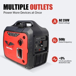Nouvelle Arrivée Tiekehan Mini Générateur Inverter Portable Silencieux à Essence 4 Temps 1kw 2000W 3600W 5.5kw 10kw - Product Image 6