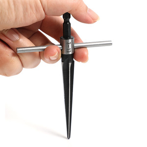 Escariador manual de acero inoxidable de 3-13 mm, cónico para trabajar la madera, uso manual - Product Image 2