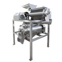Nieuwe Design Lerford Multifunctionele 304 RVS Motor Custard Appel Passievrucht Pulp Maakmachine 1000kg/u Capaciteit