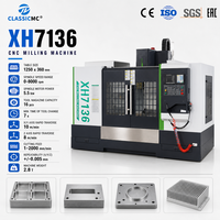 Offre Spéciale fabricant professionnel XH7136 fraiseuse CNC 3 axes avec Charge d'outil