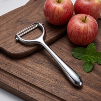 Keukenproduct Aardappel Fruit Groente Gereedschap Roestvrijstalen Schilmesje met Roestvrijstalen Lemmet