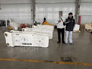 Accesorios para Maquinaria de Construcción, Martillo Hidráulico de Demolición para Excavadora de 30 Toneladas - Product Image 6