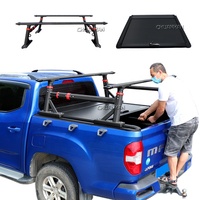 Couverture de benne rétractable en aluminium, étanche, pour Hilux Revo Ranger Navara NP300 Triton L200 Dmax Frontier