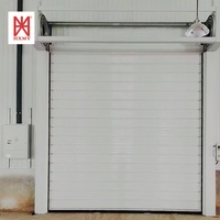 Portes à enroulement rapides en alliage d'aluminium pour entrepôt, à action rapide, à spirale, pour l'exportation