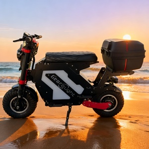 Trottinette électrique Geofought M5 haute performance 72V 50Ah avec batterie amovible et application, roues de 14 pouces, stock US, avec coffre - Product Image 1