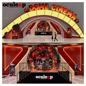 Bermuda 12D Dome Theater 2027 Nouveau simulateur de vol 5D intérieur personnalisable avec 8/16/32 sièges, cinéma dôme volant immersif 360° 7D 9D - Product Image 3