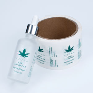 Étiquettes autocollantes pour flacons d'huile essentielle, de <span class=keywords><strong>parfum</strong></span>, de cosmétiques, résistantes à l'eau et aux huiles, impression UV personnalisée, 10 ml - Product Image 4