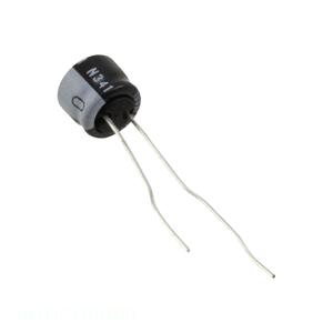 ตัวเก็บประจุ47 uF 20% 16V แบบรัศมี th UMT1C470MDD 47 uF ช่องใส่สารส้ม47 uF - Product Image 1