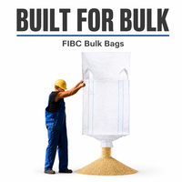 Sacs en PP tissé FIBC, sacs jumbo, sacs à fond déchargeable, sacs en gros