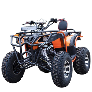 All-Terrain Outdoor Work & Leisure Vehicle, 4x4 Side-by-Side Four-Wheel Quad <b>Bike</b> Driven by 200cc Gasoline <b>Engine</b> - Product Image 1