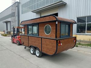 Customized Mobile Restaurant Cart Coffee Drink Snack <strong>Ice</strong> <strong>Cream</strong> Fast Food Van <strong>Trailer</strong> Concession Food Truck for Commercial Use - Product Image 3