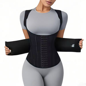 Vente en gros respirant abdominal façonnage Corset post-partum ceinture Compression taille formateur gilet contrôle du ventre sculptant Corset - Product Image 3