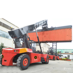 Precio de fábrica RUNTX, apilador de alcance de 45 toneladas para contenedores de carga vacía/completa de 20 '/40', equipo portuario de manipulación - Product Image 3