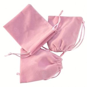 Prix direct usine, sacs en velours personnalisables, sacs cadeaux en velours avec cordon de serrage - Product Image 1