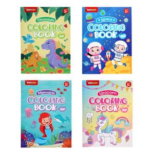 Venta al por mayor niños DIY sirena dinosaurio espacio unicornio juguete acuarela dibujo libro Pintura agua color pintura libro para niños - Product Image 6