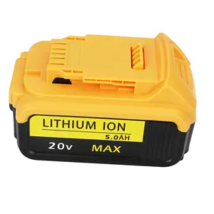 Ersatz 5ah Original batterie Für Dcb200 Dcb205 Elektro werkzeug Lithium batterie Für dewalt 20V Batterie gehäuse