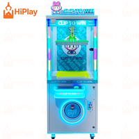 Machine de jeu d'arcade commerciale à monnayeur pour gagner des prix, avec système de clip pour les récompenses, OEM, pour FEC