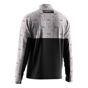 Jersey Floral Duradero para Hombre con Cuello Alto 1/4 para Entrenamiento y Uso Diario, Tejido Refrigerante - Product Image 2