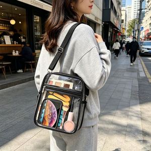 Transparent Pvc Single Shoulder Crossbody for Concert Festival Custom Print Wholesale Travel Bag - Product Image 1