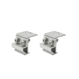 Support photovoltaïque à fixation angulaire en alliage d'aluminium anodisé, sur mesure pour système de montage solaire - Product Image 1
