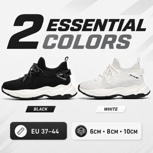 <span class=keywords><strong>Scarpe</strong></span> da ginnastica da uomo <span class=keywords><strong>con</strong></span> <span class=keywords><strong>rialzo</strong></span> invisibile 6cm 8cm 10cm, in maglia, casual, sportive, da passeggio, <span class=keywords><strong>con</strong></span> tacco interno - Product Image 5