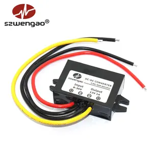 24V 36V 48V 60V to 12V 1A 2A Step-down DC DC Converter Voltage Regulator Buck Car Truck Boat Power Supply