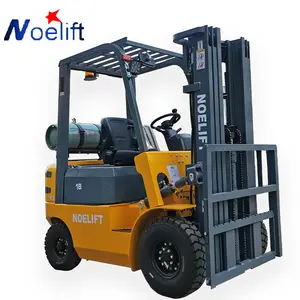 Petrochemical Plant Steerable Professional Motorized Lpg Diesel Forklift