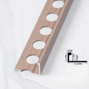 Profilo Angolare in Alluminio Decorativo <span class=keywords><strong>per</strong></span> <span class=keywords><strong>Pareti</strong></span> Design Moderno Personalizzato Shensheng Produzione Diretta OEM - Product Image 3