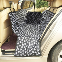 Coussin de siège arrière de voiture pour animaux de compagnie, best-seller transfrontalier, imperméable, anti-salissure, en tissu Oxford matelassé en diamant, rembourré en coton, facile à installer
