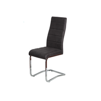 Mobilier de maison moderne en forme de S, chaise de salon et de salle à manger, en cuir tissé élégant, blanc, noir, en forme de Z