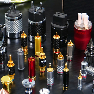 Mạ Vàng Chuối cắm loa thiết bị đầu cuối 32mm/25mm M4 M8 chủ đề cho bộ khuếch đại âm thanh hệ thống PA (Rhodium tùy chọn, tùy chỉnh) - Product Image 5