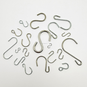 省スペースのステンレス製丸型コイルワイヤーフック - 産業用 最大10kgまで保持可能 簡単取り付け設計 - Product Image 2