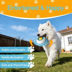 Nouveau bol à lécher pour chien, gamelle anti-glouton avec base antidérapante, jouets d'enrichissement pour chiens et chats, assiette à alimentation lente, bol à lécher en forme de balle pour chien - Product Image 3