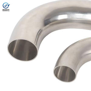 ท่อสแตนเลสขนาด 10 มม. 14 มม. 50 มม. งอ 90 องศา °   180 °   ข้อต่อข้อศอก ASTM A234 WP304 WP316L แบบเชื่อมต่อโดยตรง GB/T 12459 ASME B16.9 - Product Image 2