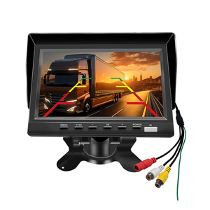Seemetech จอแสดงผลรถยนต์ระบบออโต้ /pal/ntsc 7นิ้วพร้อมรีโมทคอนโทรล - Product Image 3