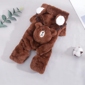 Nuevo diseño XL sudaderas con capucha monos suave y cálido polar ropa para perros para Chihuahua Yorkshire invierno mascota disfraz abrigos para mascotas pequeñas - Product Image 2