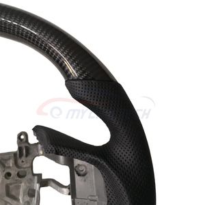 ที่ยึด<span class=keywords><strong>พวงมาลัย</strong></span>หุ้มหนังคาร์บอนไฟเบอร์สำหรับ Honda Acura - Product Image 6