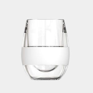 Commercio all'ingrosso PETG Gel di raffreddamento vino a doppia parete <span class=keywords><strong>bicchieri</strong></span> di ghiaccio tazza di lusso tazza di <span class=keywords><strong>caffè</strong></span> e tè a doppia parete tazze di vetro con refrigerante - Product Image 1