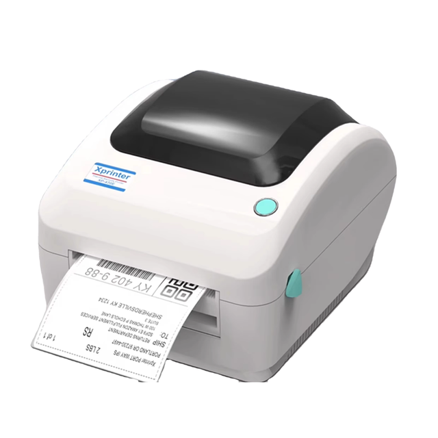 High Quality 300DPI 4 Inch Thermal Sticker Printer Stock Thermal Shipping Label Printer with Thermal Paper
