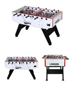 Table <span class=keywords><strong>de</strong></span> jeu 4 en 1 <span class=keywords><strong>de</strong></span> conception <span class=keywords><strong>de</strong></span> luxe, table <span class=keywords><strong>de</strong></span> <span class=keywords><strong>baby</strong></span>-<span class=keywords><strong>foot</strong></span> professionnelle intermédiaire <span class=keywords><strong>de</strong></span> 55 pouces avec construction en MDF durable pour les fêtes <span class=keywords><strong>de</strong></span> bar - Product Image 1
