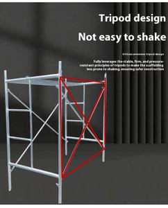 Andamios Universales Modernos de Acero Galvanizado en Caliente para Proyectos de Construcción, Demolición, Hoteles y Hogares, 1 Año de Garantía - Product Image 2