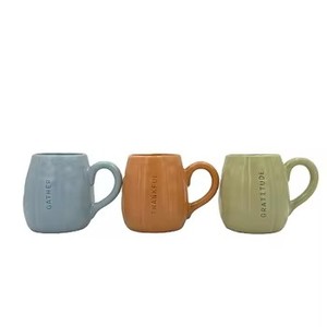 Tazas de café de cerámica de 10 oz con diseño de calabaza de Halloween, redondas con relieve y diseño creativo, ideales para viajes y recuerdos. ¡Venta caliente! - Product Image 6