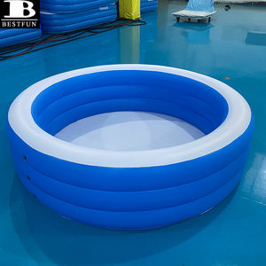 Grande piscine ronde gonflable en vinyle pour enfants, <span class=keywords><strong>pataugeoire</strong></span> hors sol pour jeux d'eau pour le <span class=keywords><strong>jardin</strong></span> - Product Image 1