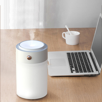 Hxtc88 Portable Petit Mini Usb Aroma Diffuseur D'huiles Essentielles Ultrasonique Brume Fraîche Purificateur D'air Led Veilleuse Humidificateur pour Voiture