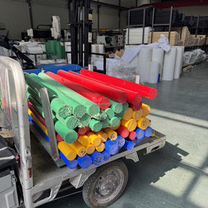 <strong>Custom</strong> Size PE100 HDPE Plastic Rod, Excellent Chemical Resistance, for Tank Linings, Cutting <strong>Boards</strong> - Product Image 4