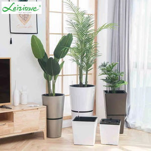 प्रचार शादी की सजावट मॉड्यूलर बागान बक्से स्टैंड उद्यान थोक स्वयं पानी फूल बर्तन लंबा बड़े फूल फूलदान - Product Image 4