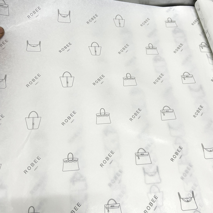 Packaging Paper Printed Gift Tissue Paper Wrap Custom Shirt Wrapping Paper Wood Pulp Papel Crepe Manufacturers