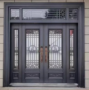 <span class=keywords><strong>Porta</strong></span> Villa in lega di lusso con intarsi in vetro e baldacchino in alluminio-<span class=keywords><strong>porta</strong></span> d'<span class=keywords><strong>ingresso</strong></span> antifurto con vernice Auto - Product Image 1