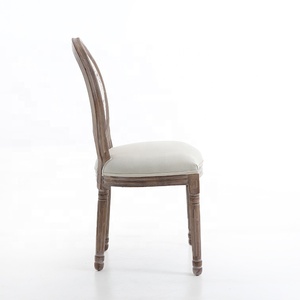 <span class=keywords><strong>Chaise</strong></span> de <span class=keywords><strong>salle</strong></span> à <span class=keywords><strong>manger</strong></span> en bois de style antique <span class=keywords><strong>Louis</strong></span> <span class=keywords><strong>XV</strong></span> avec tissu en coton imprimé fleur de prunier rouge pour <span class=keywords><strong>salle</strong></span> de bain ou parc d'appartement - Product Image 3